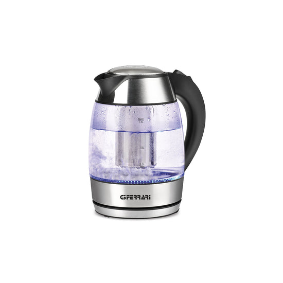 G3 FERRARI BOLLITORE EL.2200W 1.8LT LED "BOLLE BLU" INOXAttaccalaspina