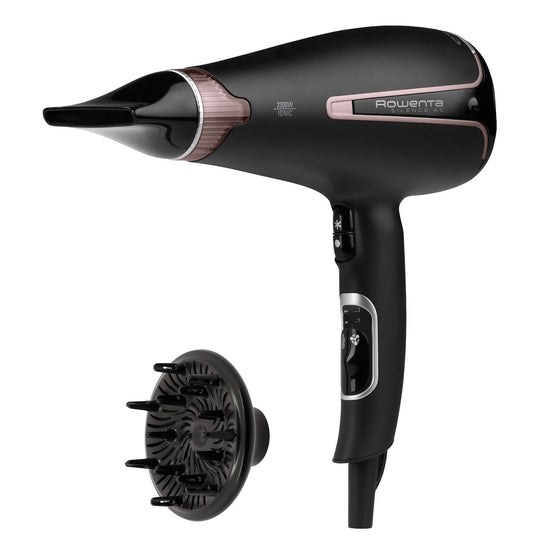 ROWENTA PHON 2300W 2VEL. 3TEMP. SUPER SILEN. NERO/ROSAAttaccalaspina