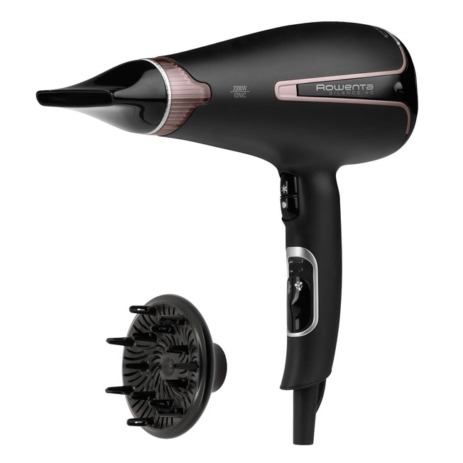 ROWENTA PHON 2300W 2VEL. 3TEMP. SUPER SILEN. NERO/ROSAAttaccalaspina