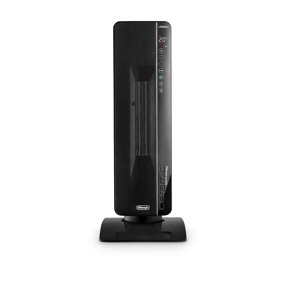 DE LONGHI TERMOVENTILATORE CERAM. TORRE 2400W 3LIV.POT. NEROAttaccalaspina