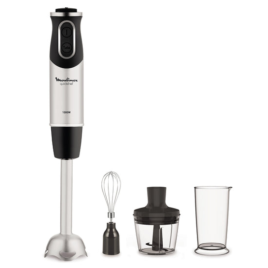 MOULINEX FRULL.IMMERS. 1000W 0.8LT LAME INOX NEROAttaccalaspina