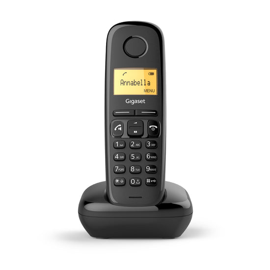 GIGASET CORDLESS 1.5" MEM.80NUM. ECO PLUS NEROAttaccalaspina
