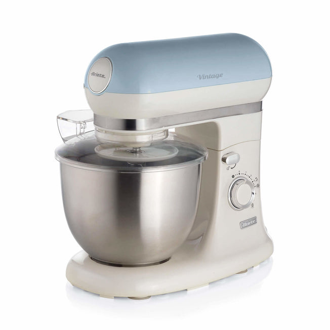 ARIETE IMPASTATORE 2400W 5.5LT 10VEL.PULSE VINT. AZZURROAttaccalaspina