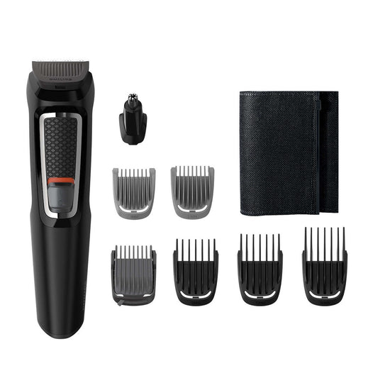 PHILIPS REG.BARBA/CAPELLI RIC. 8MODALITA LAMA AUTOFI. NEROAttaccalaspina