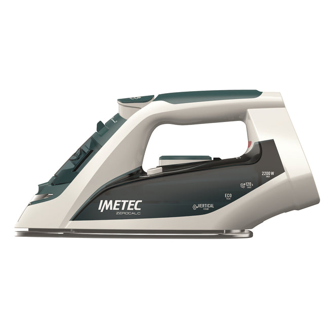 IMETEC FERRO VAPORE 2200W PIAST.INOX ZEROCALC BIANC/VERDEAttaccalaspina