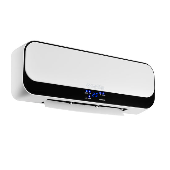 SPLENDID TERMOVENTILATORE CERAM. A MURO 2000W 65MC C/TELEC.Attaccalaspina