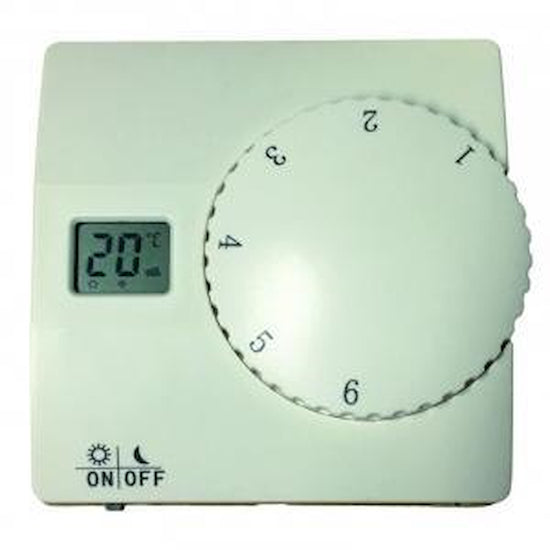 BRAVO TERMOSTATO MANUALE CON DISPLAY Attaccalaspina