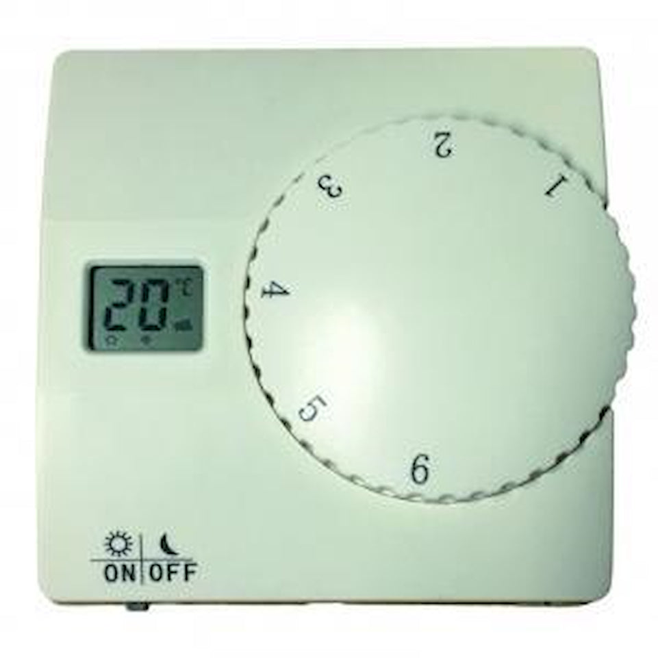 BRAVO TERMOSTATO MANUALE CON DISPLAY Attaccalaspina