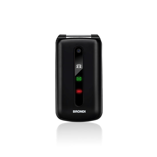 BRONDI CELL. QB 3"FLIP 1.3MP FM D.SIM BT NEROAttaccalaspina