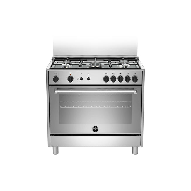 LA GERMANIA CUCINA 90CM 5F/GAS F.GAS VENT. AMERICANA INOXAttaccalaspina