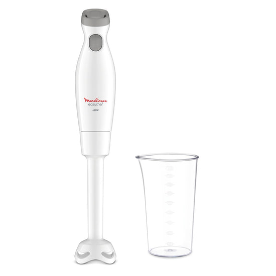 MOULINEX FRULL.IMMERS.450W 0.8LT 2VEL+TURBO EASYCHEF BIANCOAttaccalaspina