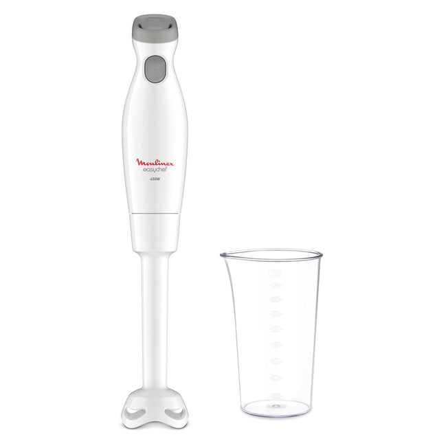 MOULINEX FRULL.IMMERS.450W 0.8LT 2VEL+TURBO EASYCHEF BIANCOAttaccalaspina