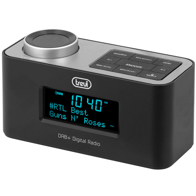 TREVI RADIOSVEGLIA DAB BIG DISPLAY RC80D6 NEROAttaccalaspina