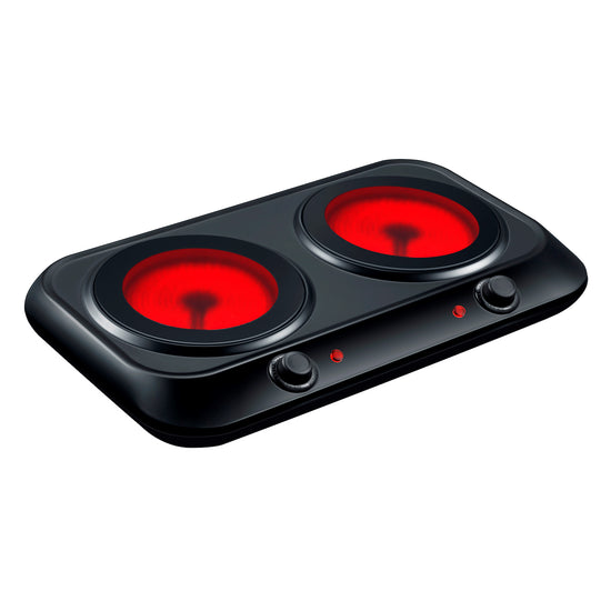 ARDES FORNELLO VETROCER. 2PIASTRE 2400W CERAMICO DUOAttaccalaspina