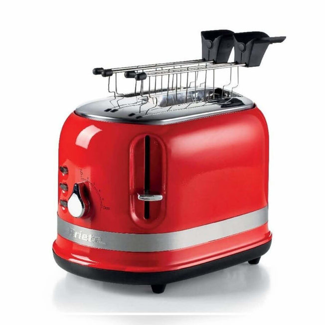 ARIETE TOSTAPANE 815W 6LIV. 2SCOMP. MODERNA ROSSOAttaccalaspina