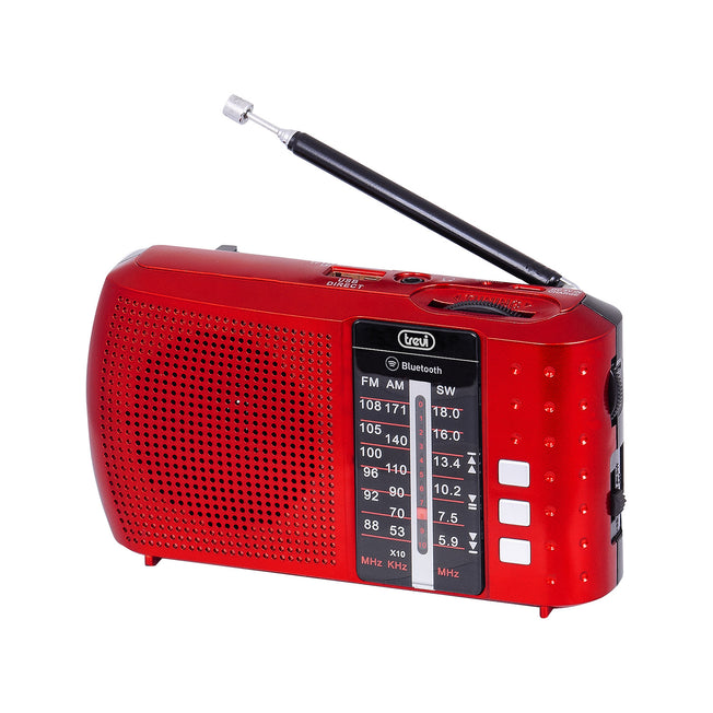 TREVI RADIO RIC. AM/FM BT USB ROSSOAttaccalaspina