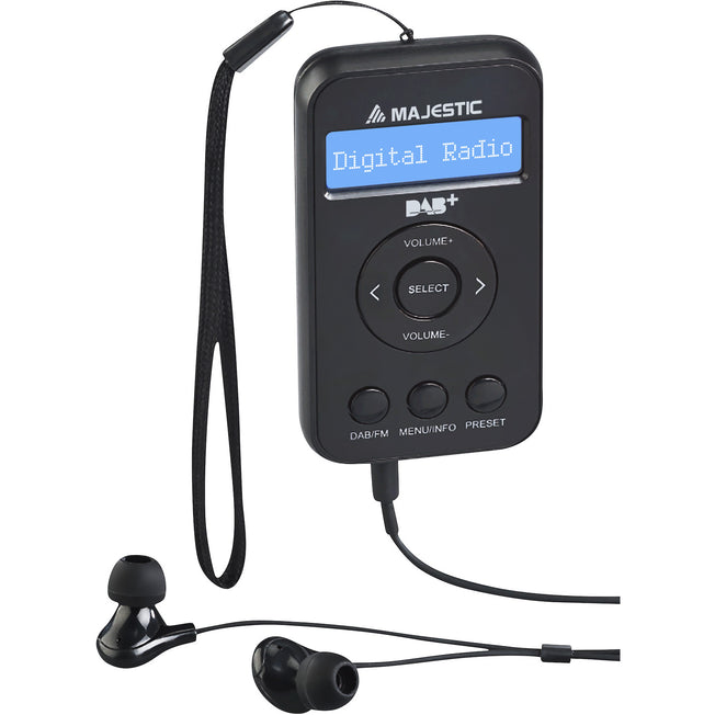 MAJESTIC RADIO PORTATILE DAB/DAB+ FM NEROAttaccalaspina