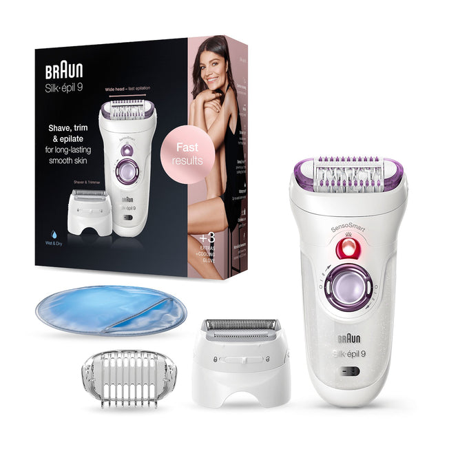 BRAUN EPILATORE W&D 40PINZE +TESTINA RASOIOAttaccalaspina