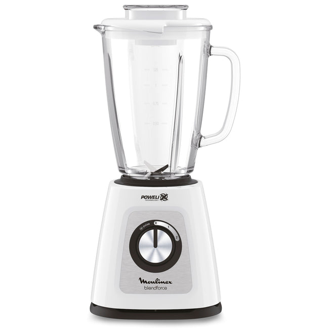 MOULINEX FRULLATORE 800W 2VEL. BLEND.VETRO 1.75LT WHITEAttaccalaspina