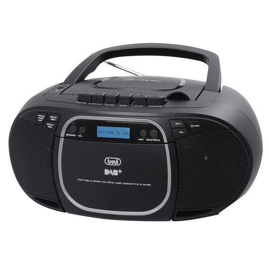 TREVI RADIO C/CD C/CASSETTA CMP 576 DAB NEROAttaccalaspina