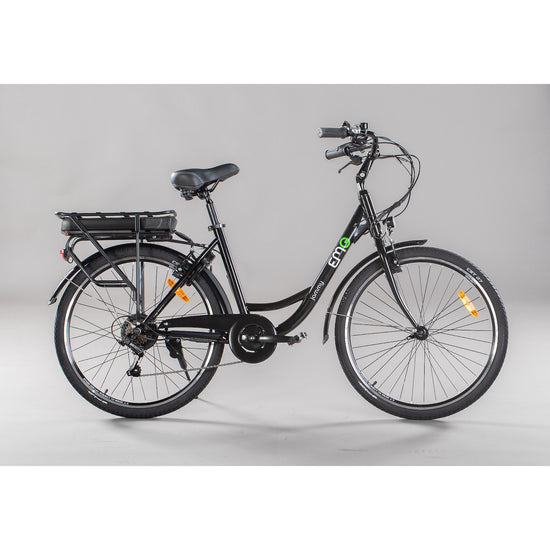 EMG BIKE  E-BIKE CITY ACCIAIO 36V 26" AUT.60KM JAMMY NEROAttaccalaspina