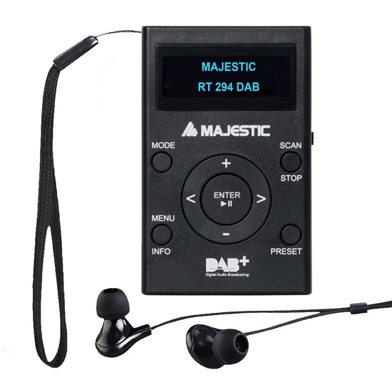MAJESTIC RADIO DAB C/SVEGLIA NEROAttaccalaspina