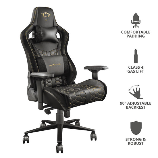 TRUST SEDIA GAMING GXT 712 RESTO PRO NEROAttaccalaspina