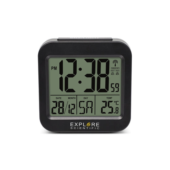 EXPLORE SCENTIFIC OROLOGIO RADIOCONTROLLATO FDISPLAY SETTIMANALEAttaccalaspina
