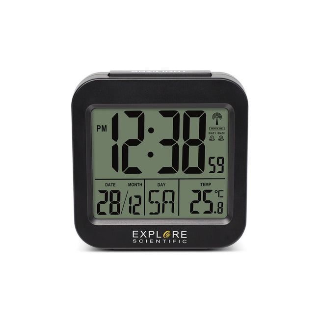 EXPLORE SCENTIFIC OROLOGIO RADIOCONTROLLATO FDISPLAY SETTIMANALEAttaccalaspina
