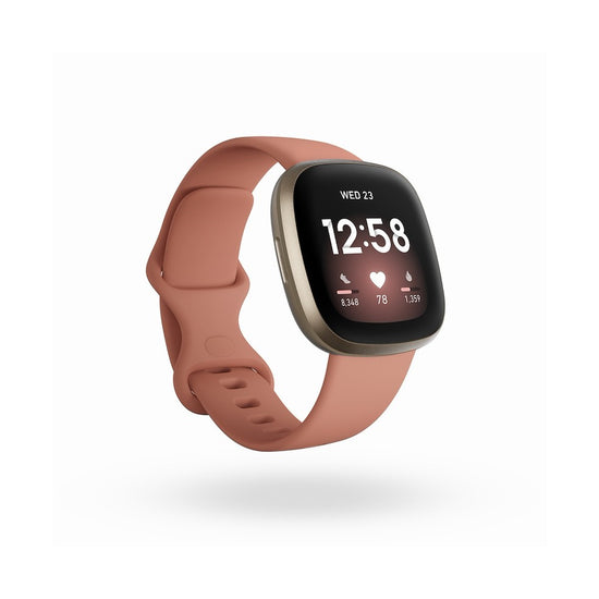 FITBIT  BRACC. VERSA 3 ORO CHIARO/ROSA CORALLOAttaccalaspina