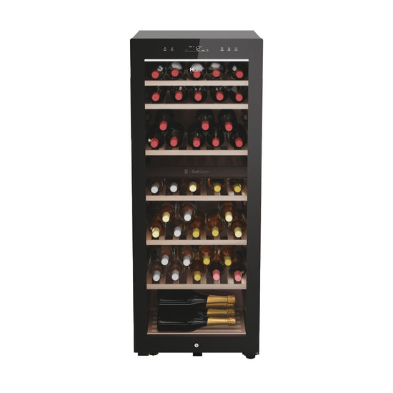 HAIER FRIGO CANTINA 192LT CE.G 77BOTT. DUALZONE WIFI BLKAttaccalaspina