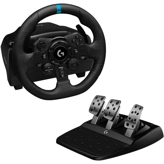 LOGITECH VOLANTE C/PEDALI X PS5/PS4 PC PELLE G923 NEROAttaccalaspina