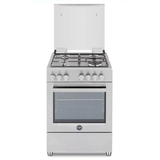 LA GERMANIA CUCINA 60CM 4F GAS F.GAS VENT. INOXAttaccalaspina