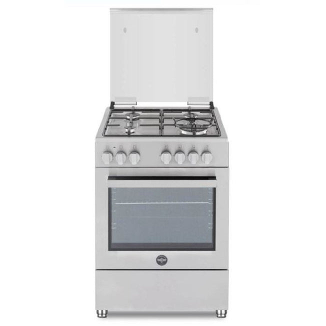 LA GERMANIA CUCINA 60CM 4F GAS F.GAS VENT. INOXAttaccalaspina
