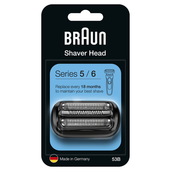 BRAUN TESTINA DI RICAMBIO 53B PER SERIE 5/6Attaccalaspina