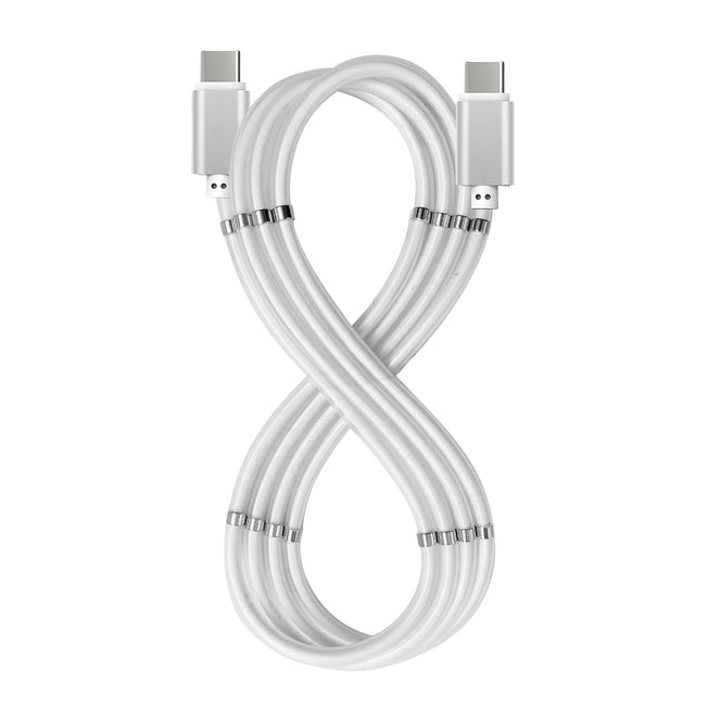 CELLY CAVO USB-C USB-C MAGNET BIANCOAttaccalaspina