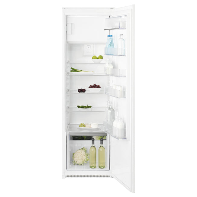 ELECTROLUX FRIGO 1P.INC. 285LT H.177CM CE.F VENT. 5RIP.VETROAttaccalaspina