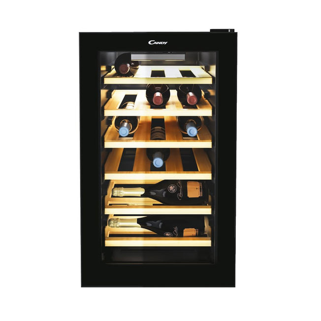 CANDY FRIGO CANTINA CE.G 21BOTT. DIGITAL LED NEROAttaccalaspina