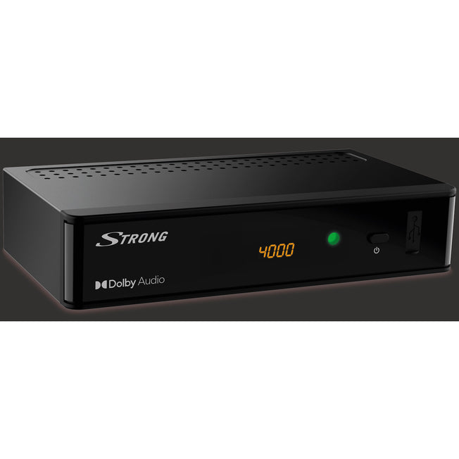 STRONG RICEV.DVB-T2/HEVC HDMI SCART LAN USB NEROAttaccalaspina