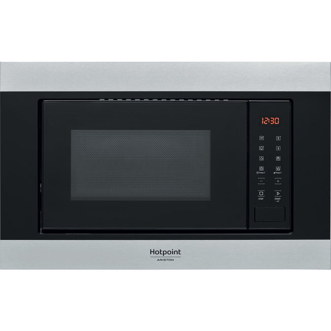 HOTPOINT-ARISTON FORNO M/O INC. 60CM 20LT 6LIV.POT. TOUCH INOX/NEROAttaccalaspina