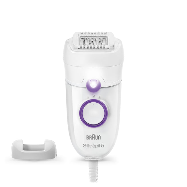 BRAUN EPILATORE OSCIL. 2VEL. 28PINZE BIANCO +CAPPUCCIOAttaccalaspina