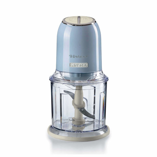 ARIETE TRITATUTTO 400W 600ML 2VEL. 4LAME INOX BLUAttaccalaspina