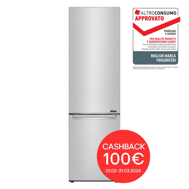 LG  COMBI 419LT CE.A NOFROST INV. INOX PREMIUMAttaccalaspina