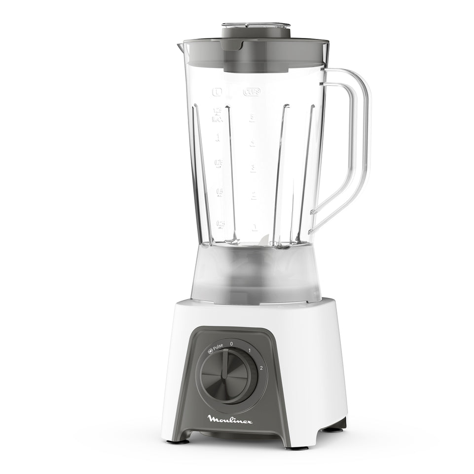 MOULINEX FRULLATORE 450W 2VEL. 1.5LT BIANCOAttaccalaspina