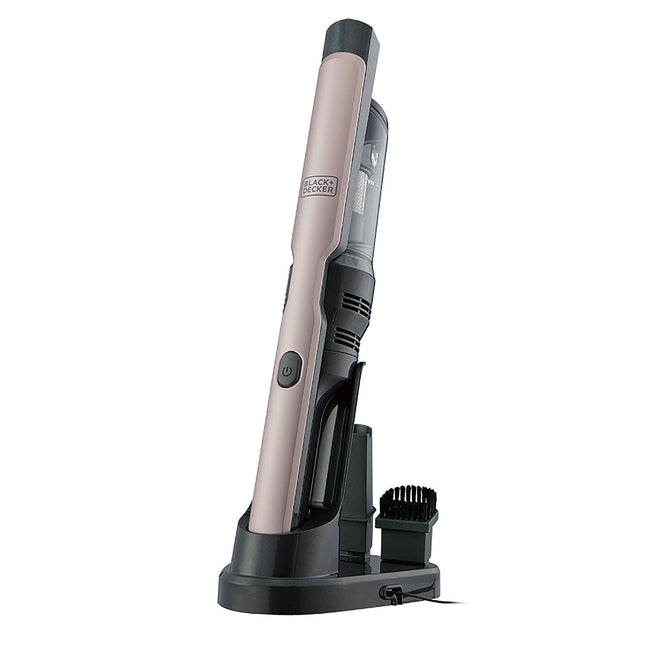 BLACK & DECKER ASPIRABRICIOLE 12V 120ML 2VEL. C/BASE RIC. ROSE G.Attaccalaspina