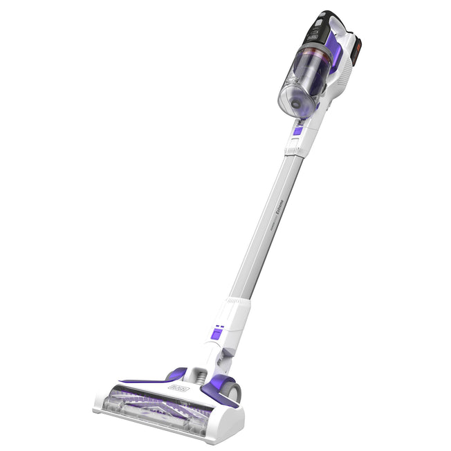 BLACK & DECKER SCOPA RIC. S/SACCO 0.65LT 18V 3VEL. CYCLONIC BIANCAttaccalaspina