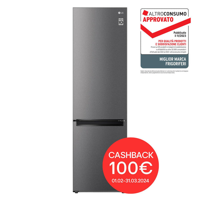 LG  COMBI 419LT CE.D NOFROST INV. DARK GRAPHITEAttaccalaspina