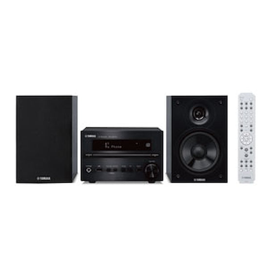 YAMAHA MICRO HIFI 20+20W CD/MP3 BT DAB/FM BLACKAttaccalaspina