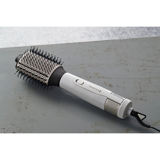 REMINGTON SPAZZOLA CAPELLI 1200W 3 TEMP.2VEL. BIANCOAttaccalaspina