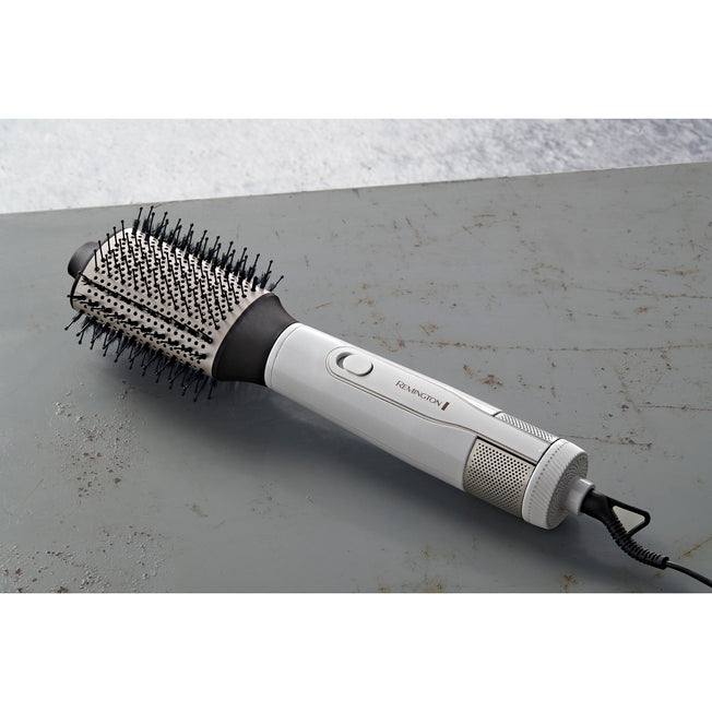 REMINGTON SPAZZOLA CAPELLI 1200W 3 TEMP.2VEL. BIANCOAttaccalaspina